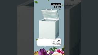 Spring Sale Chest Freezer Deals [upl. by Sotsirhc]