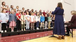 Rossford Elementary School Veterans Day Assembly 2024 [upl. by Aztinaj]