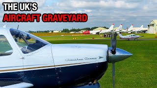 The UKs Aircraft Graveyard  Kemble to Shobdon Flight Vlog [upl. by Norted]