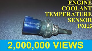 How to Test and Replace an Engine Coolant Temperature Sensor P0115  P0125 [upl. by Dal]