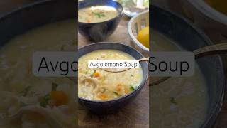 Greek Avgolemono Soup  Chicken Soup Recipe soup souprecipe chickensoup [upl. by Bergin104]