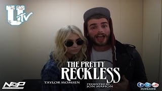 Taylor Momsen from The Pretty Reckless On Tour Interview With Total Uprawr Presented By Jon Mahon [upl. by Sacci]