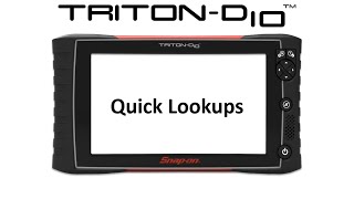 Previous Vehicles and Data TRITOND10™ Pt 811  Snapon® Training Solutions® [upl. by Gona832]