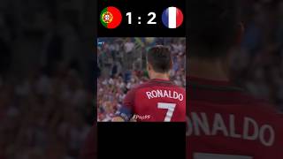 Cristiano saves Portugal  Portugal vs France imaginery shorts youtube football [upl. by Lehcin]