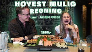 Prøver å få høyest regning med Amalie Olsen [upl. by Marella]