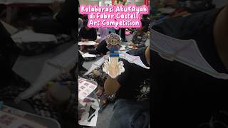 Naga Terbang Hasil Kolaborasi AkuampAyah di Family Art Competition Faber Castell naga fabercastell [upl. by Namlas]