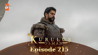 Kurulus Osman Urdu  Season 5 Episode 215 [upl. by Sucramraj]