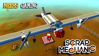 Scrap Mechanic Bomber Planes [upl. by Nylak]