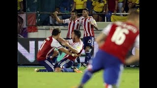 Colombia 1 vs Paraguay 2  Emocionante relato de Bruno Pont hasta las lágrimas  730 AM [upl. by Sheelagh]