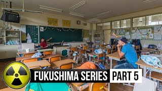 A crazy time capsule Abandoned Fukushima school [upl. by Eidnim]