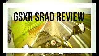 Suzuki GSXR SRAD 600cc Review  Motorbike Ride and Review Video Gixxer SRAD [upl. by Hsiekal]