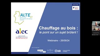 Conférence en ligne  Chauffage au bois le point sur un sujet brûlant  2024 [upl. by Asecnarf]