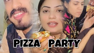 Ami Ko Hospital Sy Ghar Ly Aye Pizza Party 🥳 Abbas7family [upl. by Patin814]