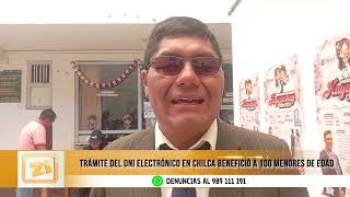 Municipalidad de Chilca realiza con éxito campaña de DNI electrónico [upl. by Derwon]