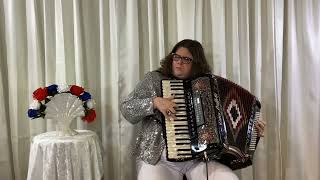 Bernadette  quotThe Hymn of Love LHymne à lamourquot for accordion [upl. by Niak]