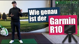 Garmin Approach R10 – Wie genau ist der kleine LaunchMonitor Test Vergleich mit TrackMan [upl. by Delisle613]