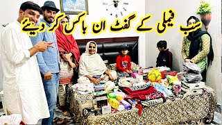 Pori Family k Gifts Unbox Ama Ji Ny Kr Dye Kitna Saman lye aye Saudi Arabia say🥰 [upl. by Atinihc707]