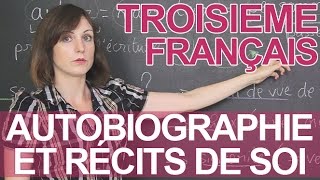 Autobiographie et récits de soi  Français  3e  Les Bons Profs [upl. by Reeta232]