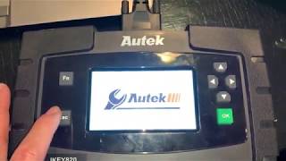 Autek ikey820 How to install update for Ford and Toyota G and H Chips [upl. by Shirlee]