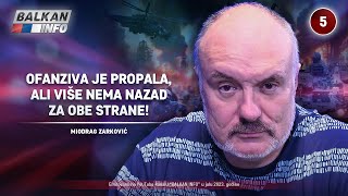 INTERVJU Miodrag Zarković  Ofanziva je propala ali više nema nazad za obe strane 2972023 [upl. by Nosduj]