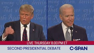 Second 2020 Presidential Debate between Donald Trump and Joe Biden [upl. by Moshe]