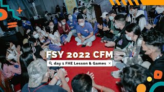 FSY 2022 CFM FHE Lesson and Games Day 1 [upl. by Jewel]