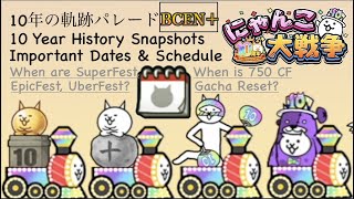 Battle Cats Important Dates amp Schedule FAQ When is SuperFest [upl. by Meng]