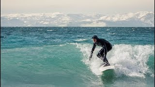 Scoring SURF on Lake Tahoe in Nevada [upl. by Weaks]