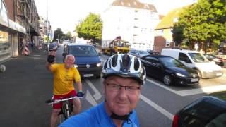 BIKETHEBALTIC  TEIL 1  OSTSEE Radweg Start in Flensburg 2016  CDonBIKE [upl. by Delilah]