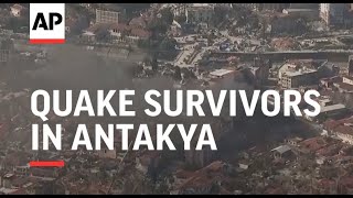 Quake survivors in Antakya say they need support [upl. by Rehteh]