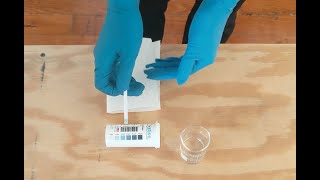 How to Use Peracetic Acid Test Strips 0160ppm [upl. by Ynnahc]