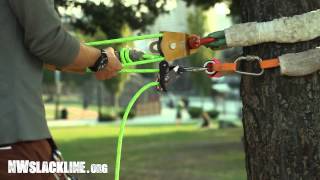 NWslackline Guide to longline Part 4 Tension Systems [upl. by Amery]