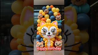 Cats Sing HAPPY BIRTHDAY Song shorts shortfeed cutecat catsong [upl. by Sieber744]