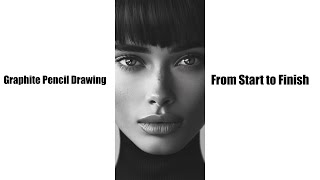 Graphite Pencil Drawing 12 From Start to Finish [upl. by Ahsek]