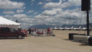 2009 Hill AFB Air Show  T2 amp MiG15 Dog Fight [upl. by Roe]