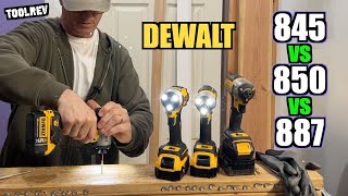 DeWalt Impact Drivers 845 850 887 [upl. by Berlin]