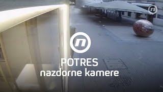 Potres u Zagrebu nadzorne kamere I Dnevnik Nove TV [upl. by Eniamat973]