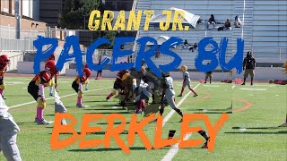 Grant Jr Pacers 8u vs Berkley Jackets [upl. by Alexandr286]