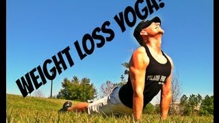 25 min Yoga Weight Loss Workout  Home Exercise Routine poweryoga yogaforathletes [upl. by Lira742]