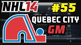 NHL 14 GM Mode Commentary  Quebec City ep 55 quotNew Goaliequot [upl. by Trilbee]