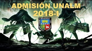 examen de admisión unalm 2018I preguntas resueltas [upl. by Romina]