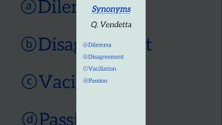 Synonym  Grammer quiz  top q amp ans grammarexercise g [upl. by Ocirederf]