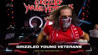 Grizzled Young Veterans Entrance AEW Collision Sept062024 [upl. by Erving165]