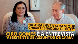 CIRO GOMES NA ANC ENTREVISTA MUITO DURA [upl. by Lee84]