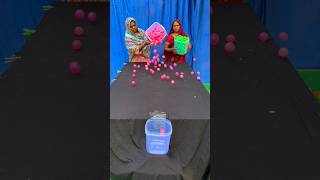 Aunty Vs Mom Ping Pong Ball Roll Challange games shorts [upl. by Malorie585]