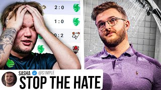 S1mple quotenough hatequot Smooya Called Out NOT Showering Falcons Losing Streak  CS NEWS [upl. by Kcirdnekel671]