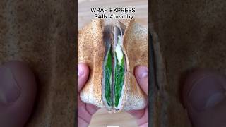 WRAP EXPRESS SAIN recette 🌯👀 [upl. by Fleeta]