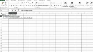 Excel 2013  Mit Kalenderwochen rechnen [upl. by Camella]