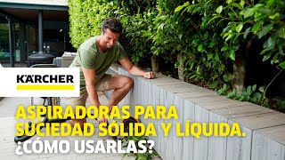 ¿Cómo usar las aspiradoras para suciedad sólida y líquida WD [upl. by Acissehc464]