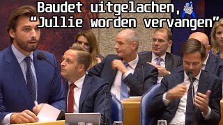 Thierry Baudet uitgelachen en onder vuur quotJullie worden vervangenquot APB 2192018 [upl. by Heffron]